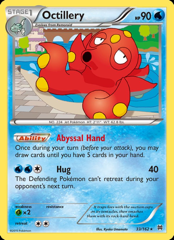 Octillery 33/162 - BREAKthrough Pokemon card