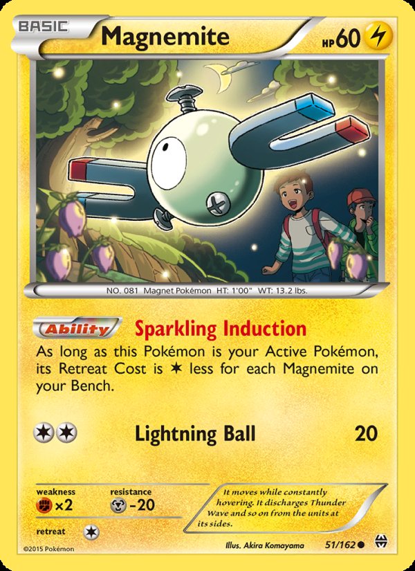 Magnemite 51/162 - BREAKthrough Pokemon card