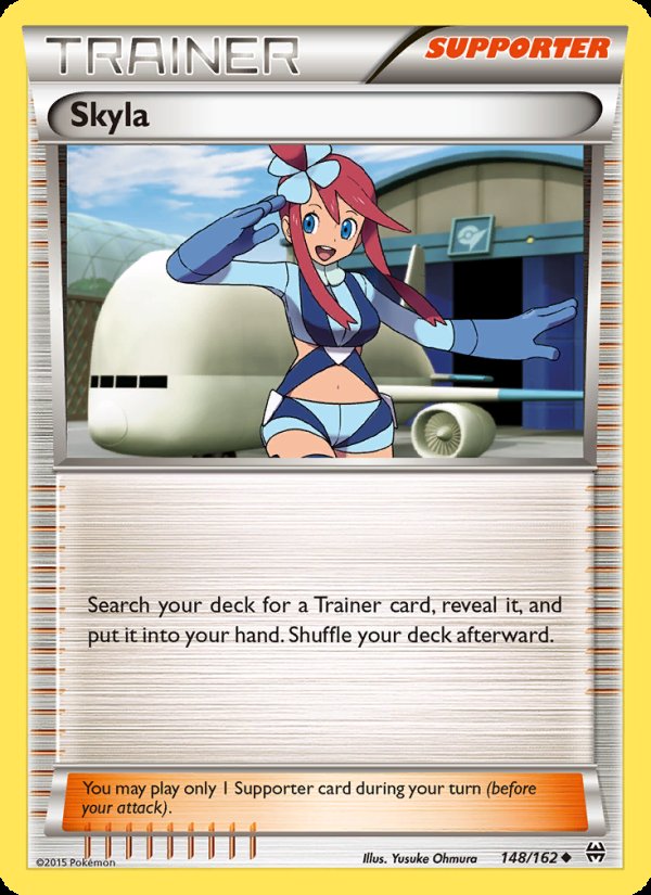 Skyla 148/162 - BREAKthrough Pokemon card