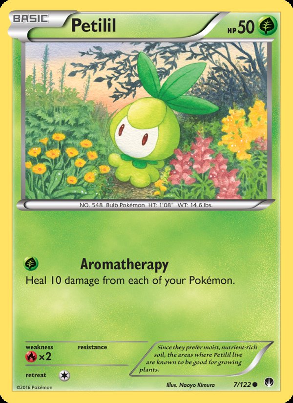 Petilil 7/122 - BREAKpoint Pokemon card
