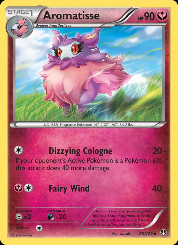 Aromatisse 85/122 - BREAKpoint Pokemon card