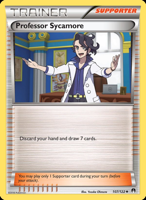 Professor Sycamore 107/122 - BREAKpoint Pokemon card