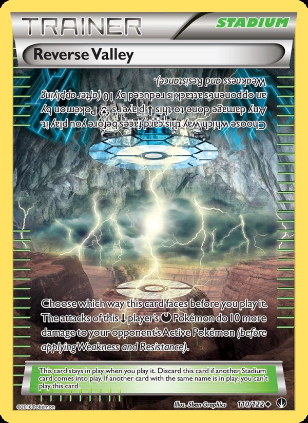 Reverse Valley 110/122 - BREAKpoint Pokemon card