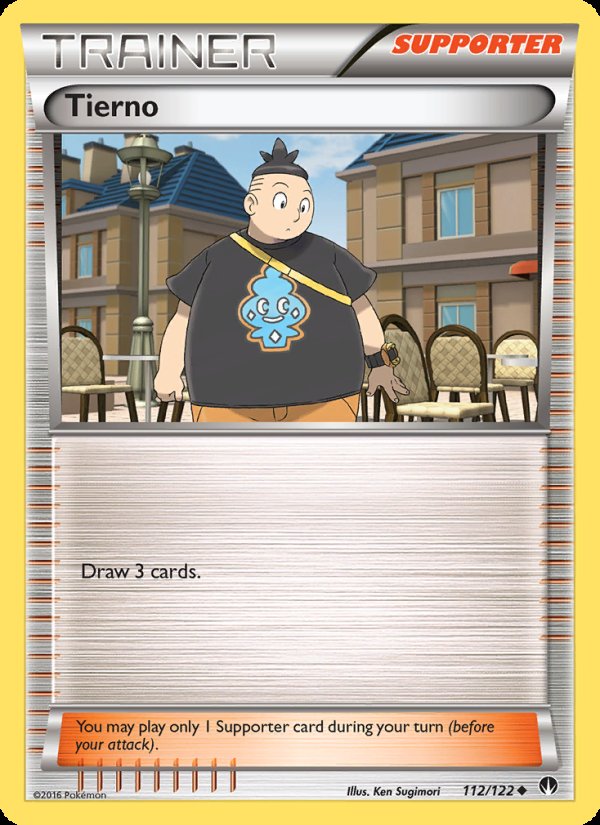 Tierno 112/122 - BREAKpoint Pokemon card