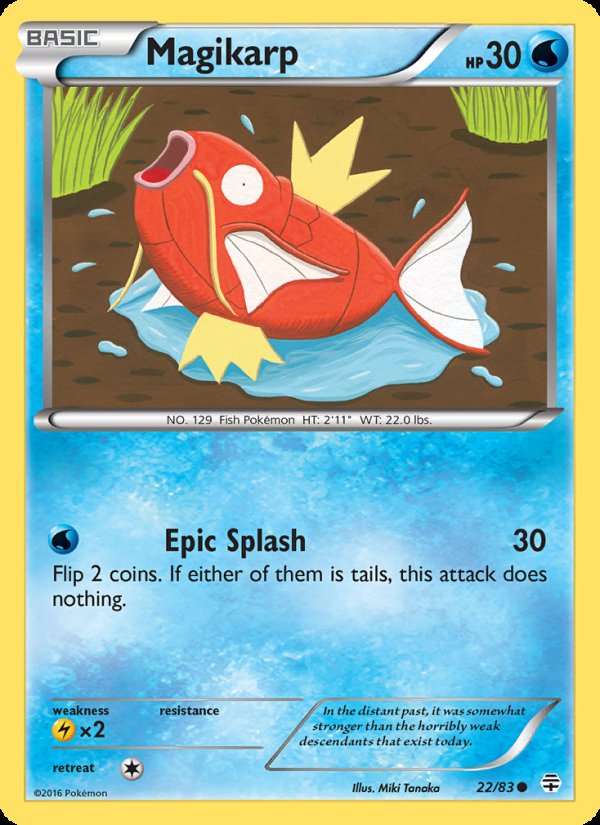 Magikarp 22/83 - Generations Pokemon card