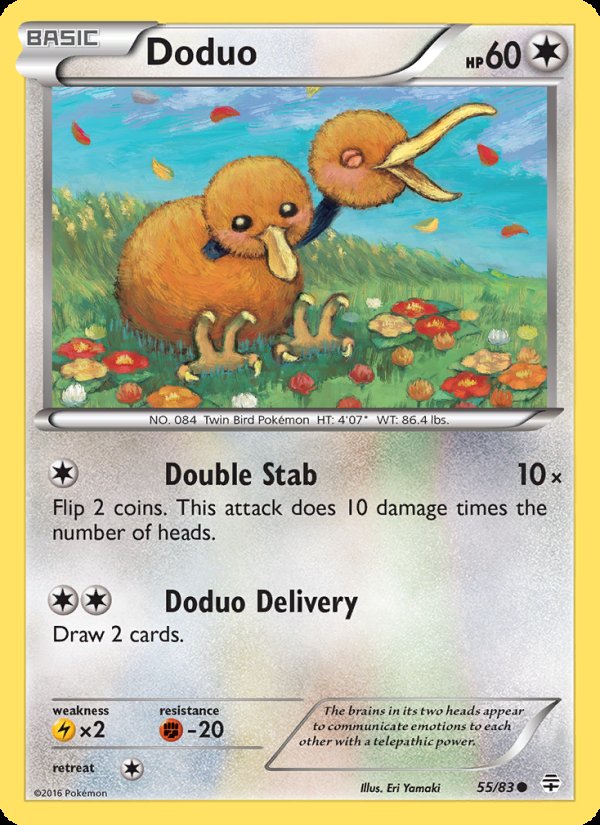 Doduo 55/83 - Generations Pokemon card