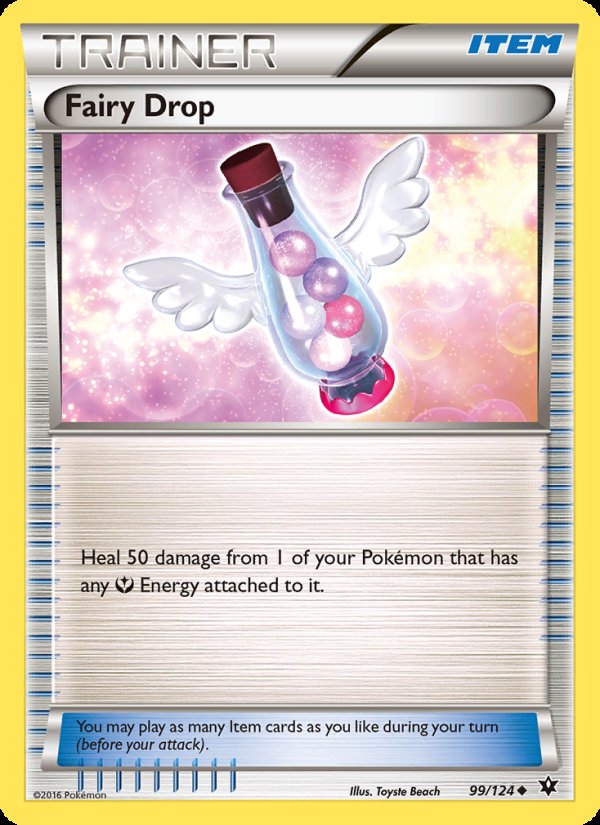 Fairy Drop 99/124 - Fates Collide Pokemon card
