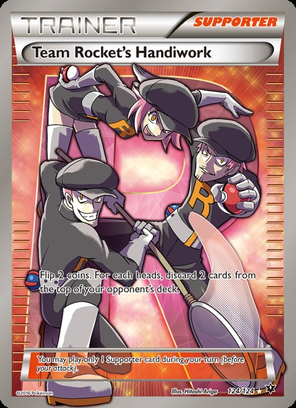 Team Rocket's Handiwork 124/124 - Fates Collide Pokemon card