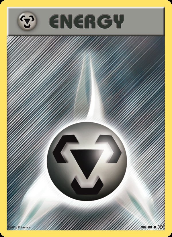 Metal Energy 98/108 - Evolutions Pokemon card