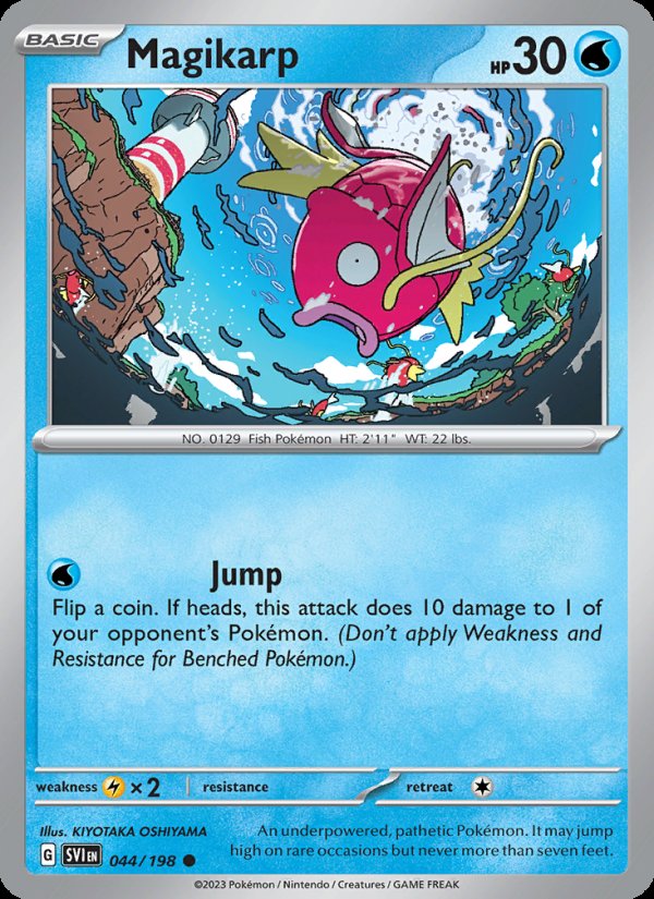 Magikarp 044/198 - Scarlet & Violet Pokemon card