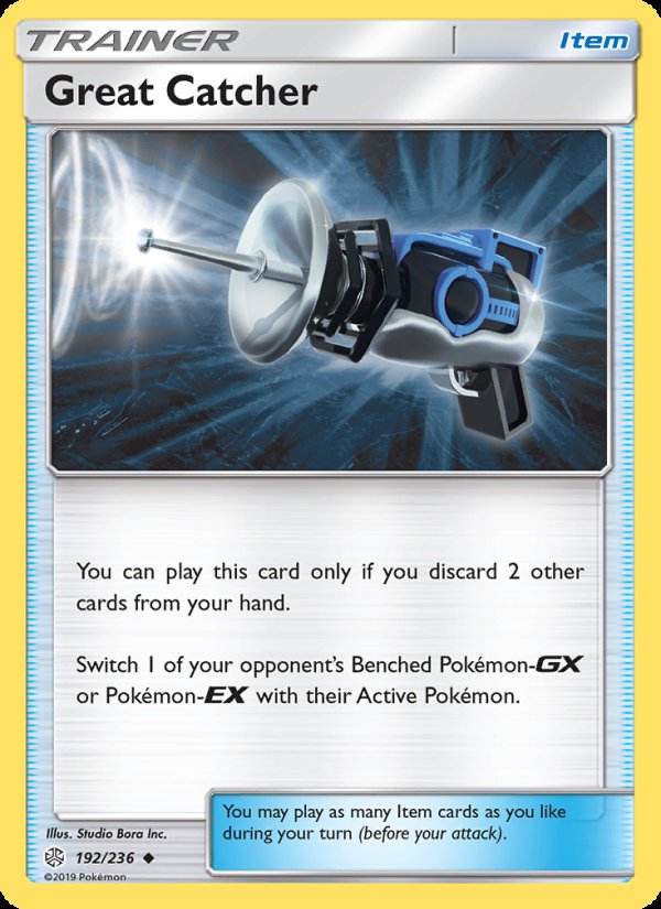 Great Catcher 192/236 - Cosmic Eclipse Pokemon card