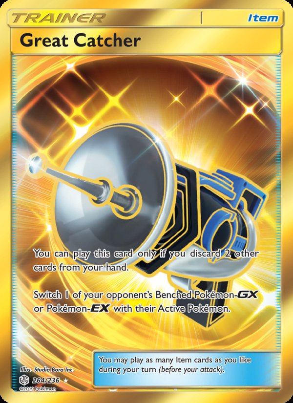 Great Catcher 264/236 - Cosmic Eclipse Pokemon card