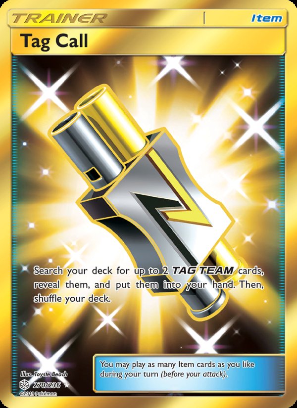 Tag Call 270/236 - Cosmic Eclipse Pokemon card