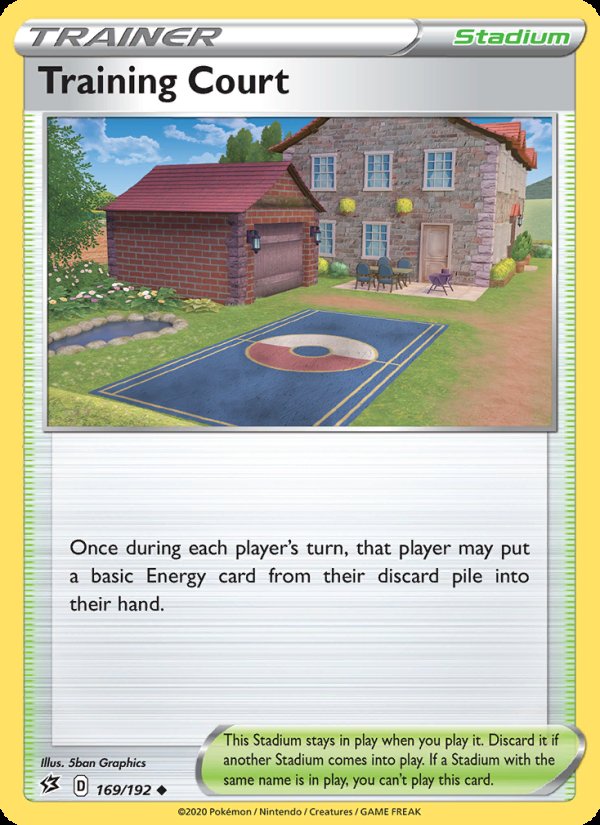 Training Court 169/192 - Rebel Clash Pokemon card