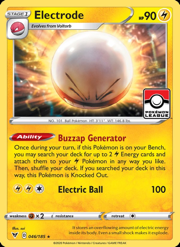 Electrode 46/185 - Vivid Voltage Pokemon card