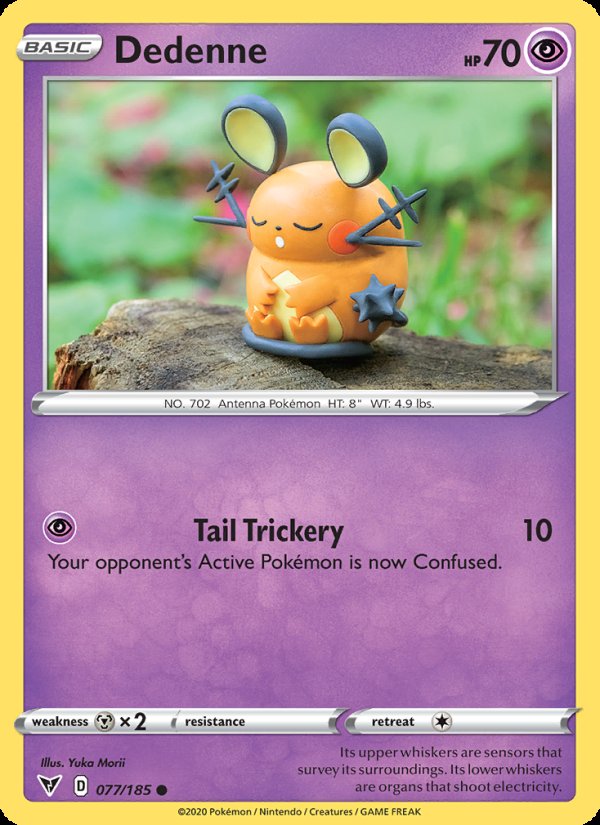 Dedenne 77/185 - Vivid Voltage Pokemon card