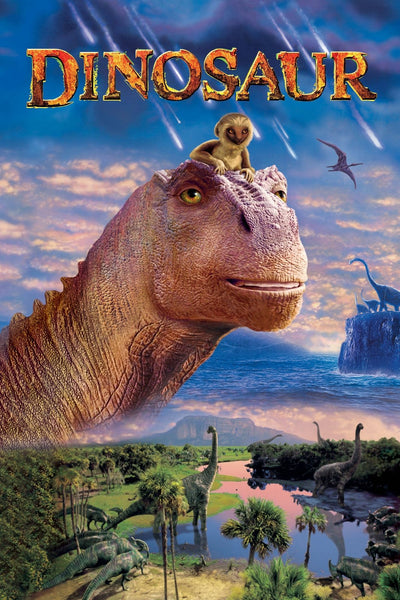 Dinosaur VHS poster art