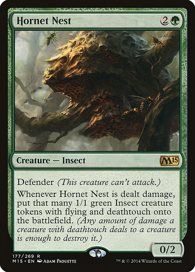 Hornet Nest 177 - Magic 2015 MTG card