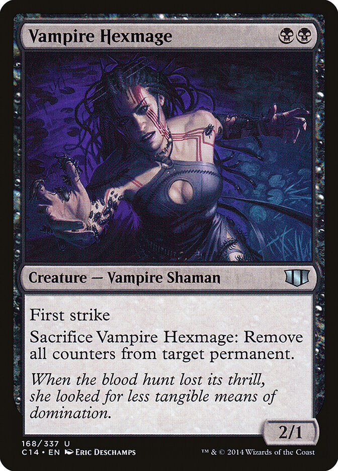 Vampire Hexmage 168 - Commander 2014 MTG card