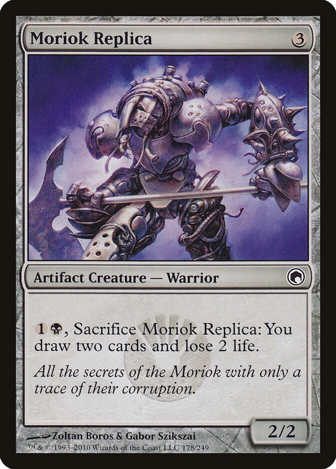 Moriok Replica 178 - Scars of Mirrodin MTG card