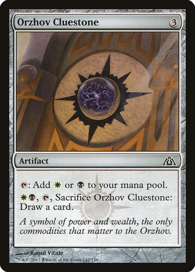 Orzhov Cluestone 142 - Dragon's Maze MTG card
