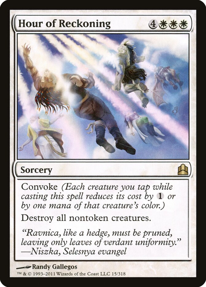 Hour of Reckoning 15 - Commander 2011 MTG card