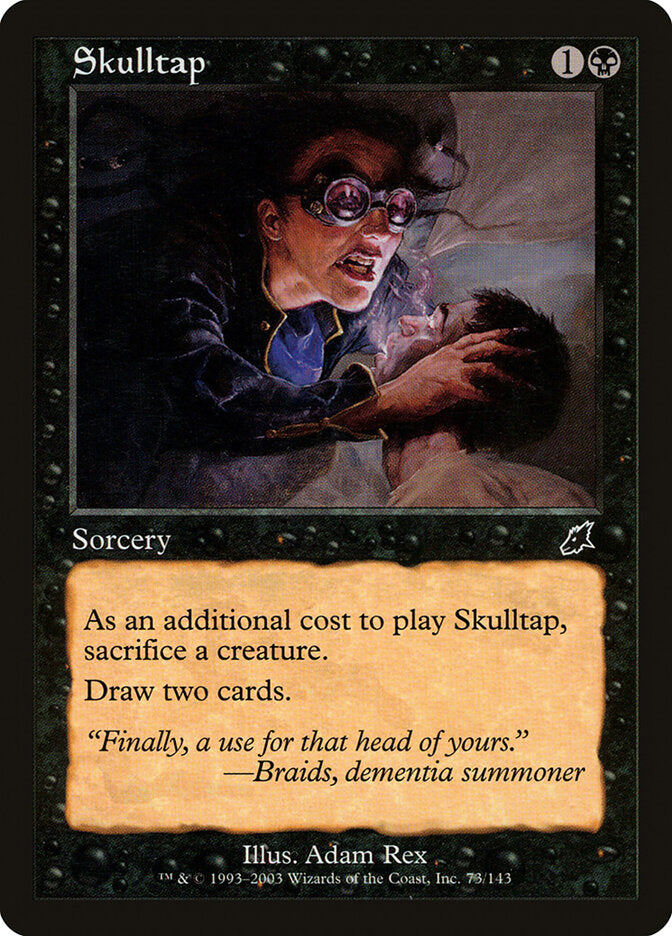 Skulltap 73 - Scourge MTG card