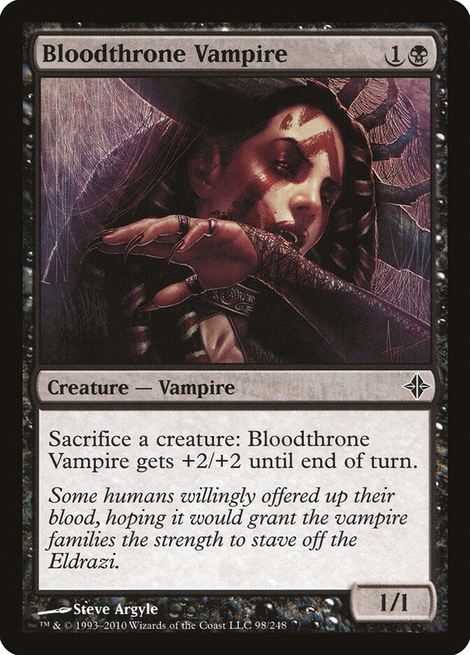 Bloodthrone Vampire 98 - Rise of the Eldrazi MTG card