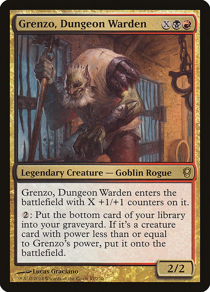 Grenzo, Dungeon Warden 47 - Conspiracy MTG card