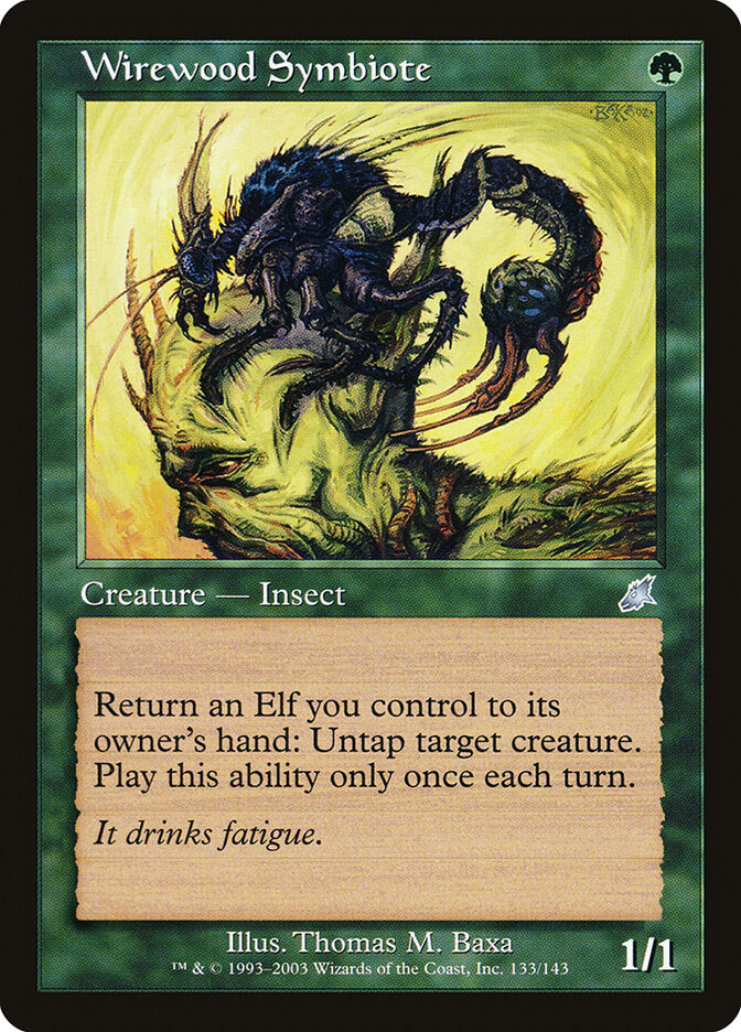 Wirewood Symbiote 133 - Scourge MTG card