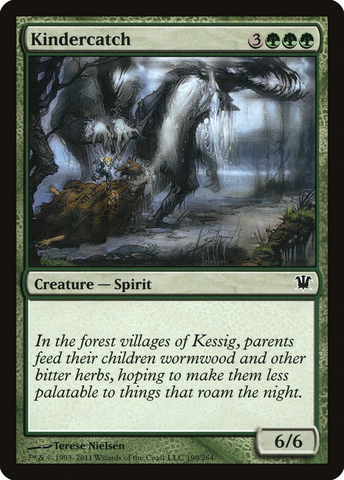 Kindercatch 190 - Innistrad MTG card