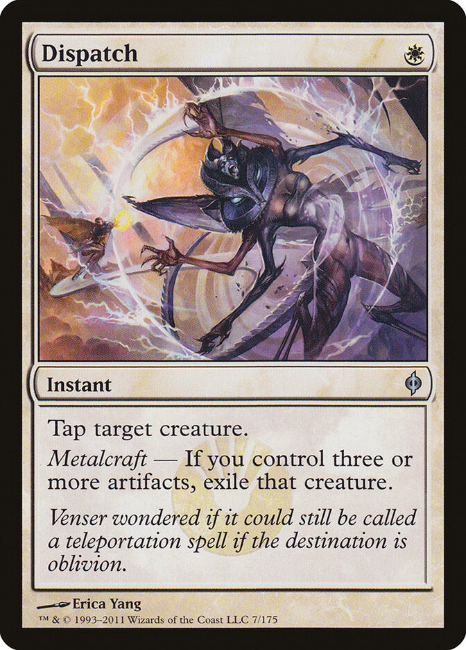 Dispatch 7 - New Phyrexia MTG card