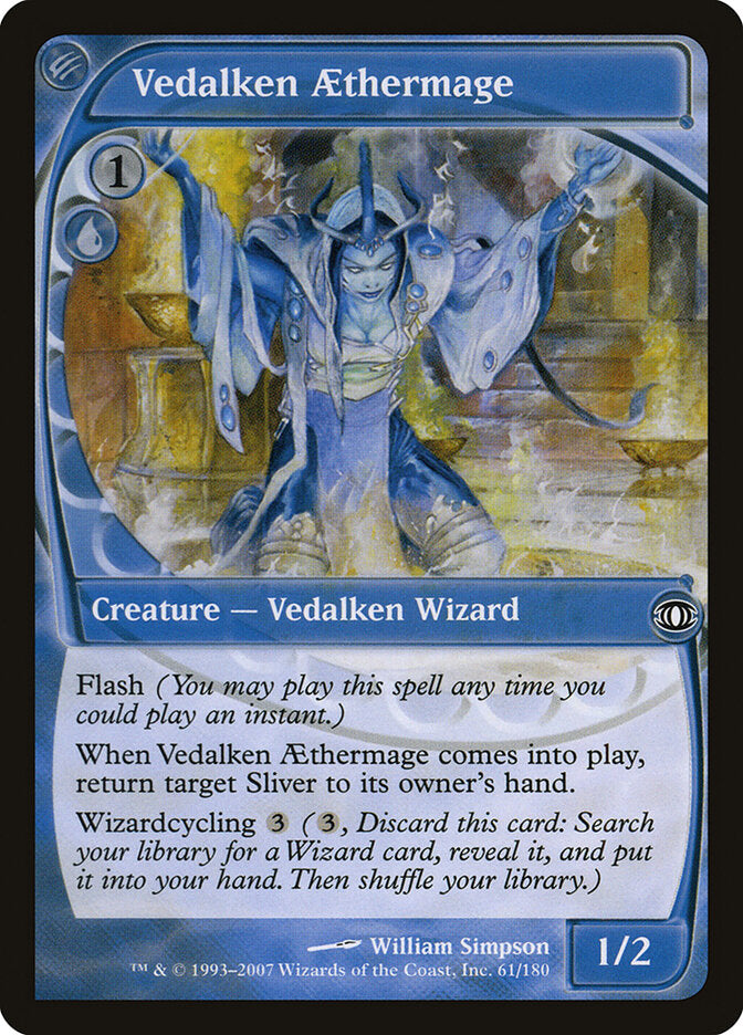 Vedalken Aethermage 61 - Future Sight MTG card
