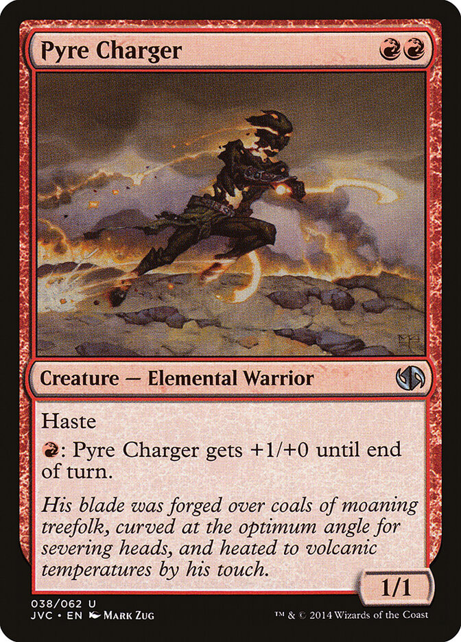 Pyre Charger 38 - Duel Decks Anthology: Jace vs. Chandra MTG card