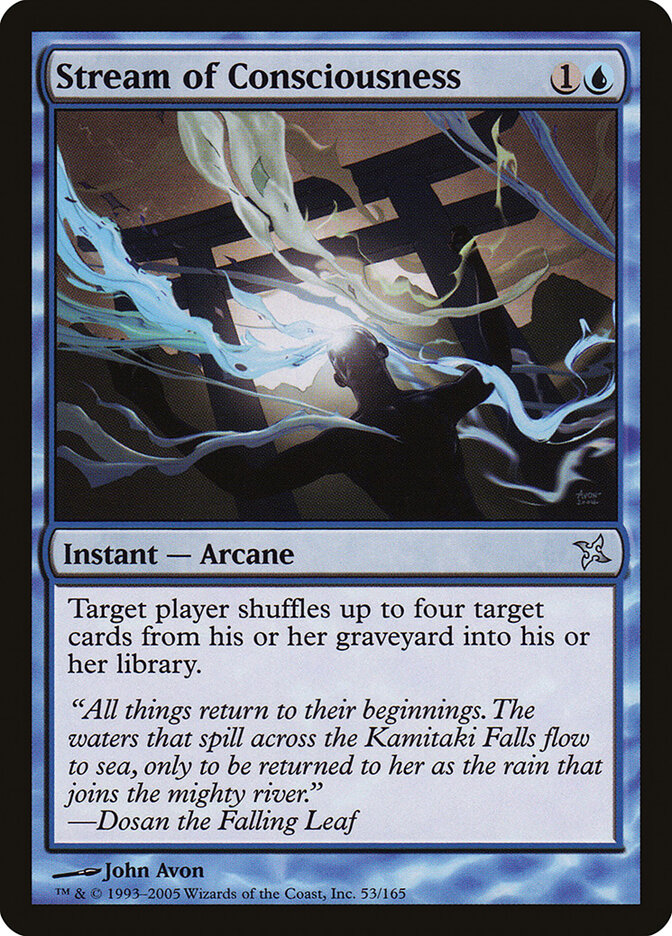 Stream of Consciousness 53 - Betrayers of Kamigawa MTG card