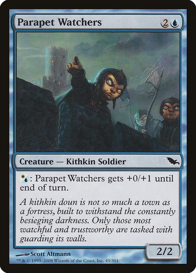 Parapet Watchers 45 - Shadowmoor MTG card
