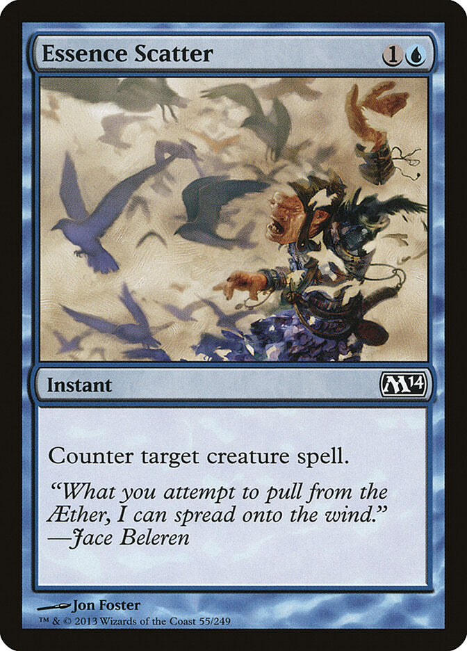 Essence Scatter 55 - Magic 2014 MTG card