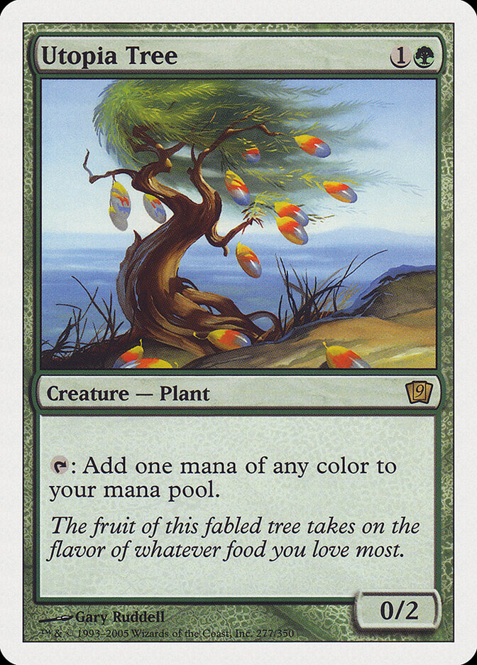 Utopia Tree 277 - Ninth Edition MTG card