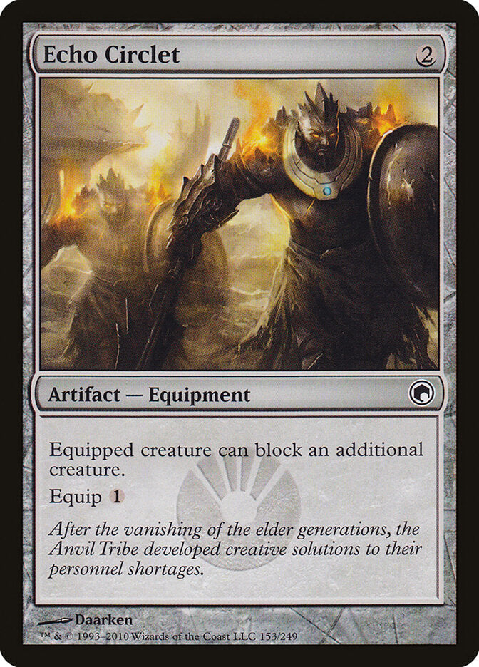 Echo Circlet 153 - Scars of Mirrodin MTG card