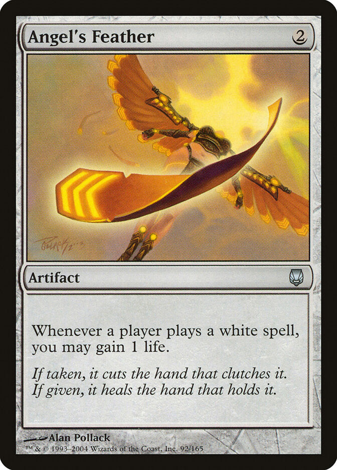 Angel's Feather 92 - Darksteel MTG card