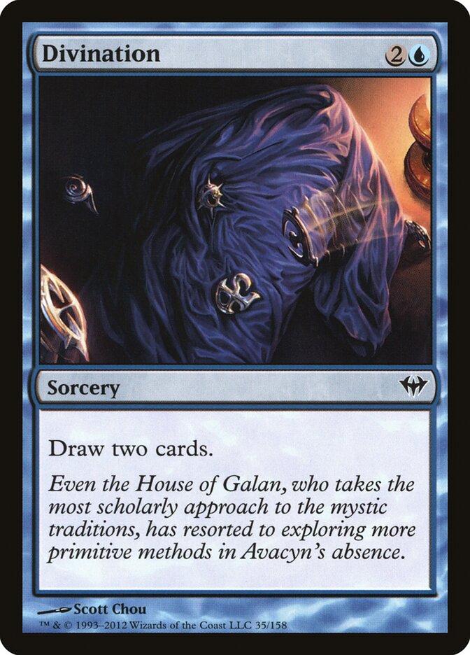 Divination 35 - Dark Ascension MTG card