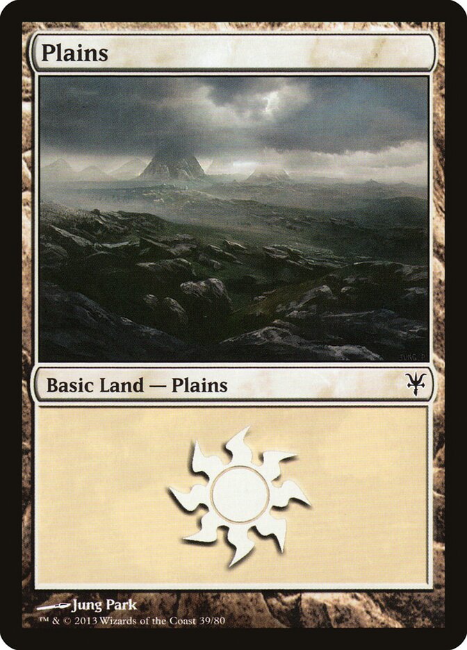 Plains 39 - Duel Decks: Sorin vs. Tibalt MTG card