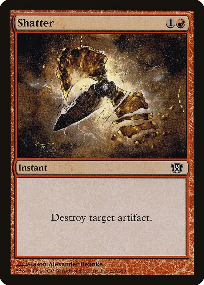 Shatter 220★ - Eighth Edition MTG card