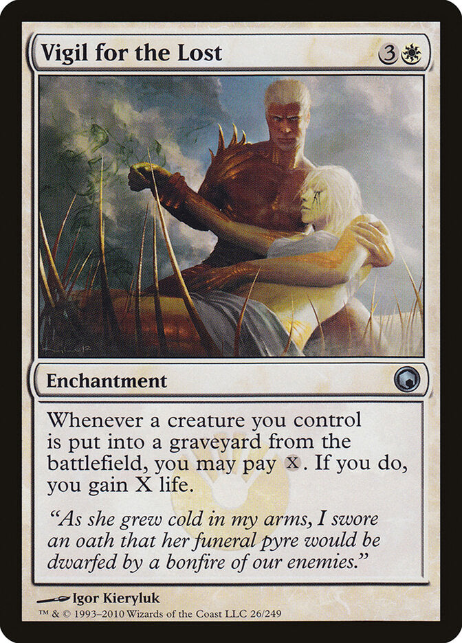 Vigil for the Lost 26 - Scars of Mirrodin MTG card
