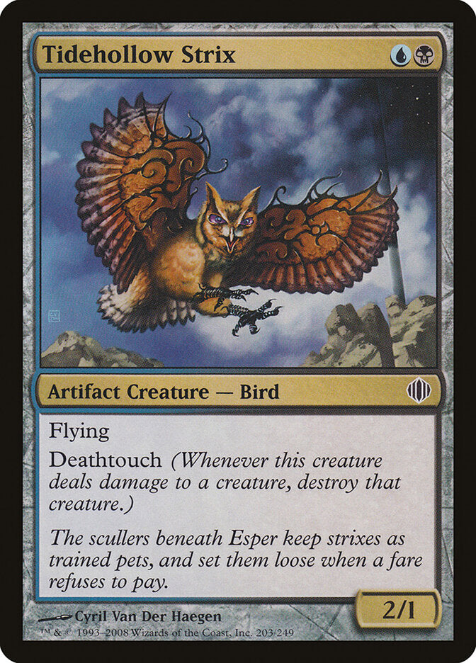 Tidehollow Strix 203 - Shards of Alara MTG card
