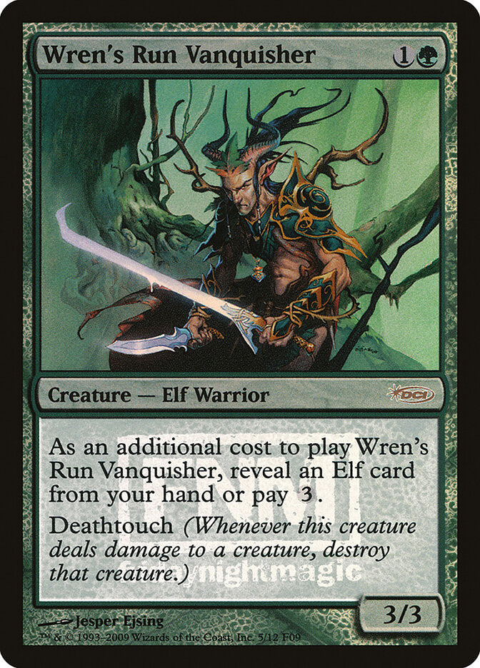 Wren's Run Vanquisher 5 - Friday Night Magic 2009 MTG card