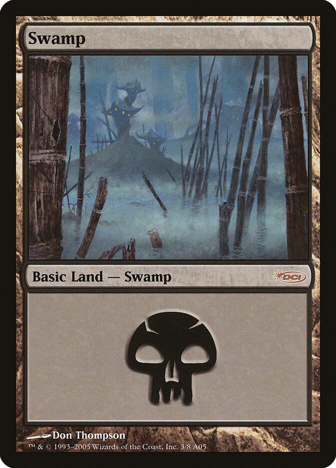 Swamp 3 - Arena League 2005 MTG card