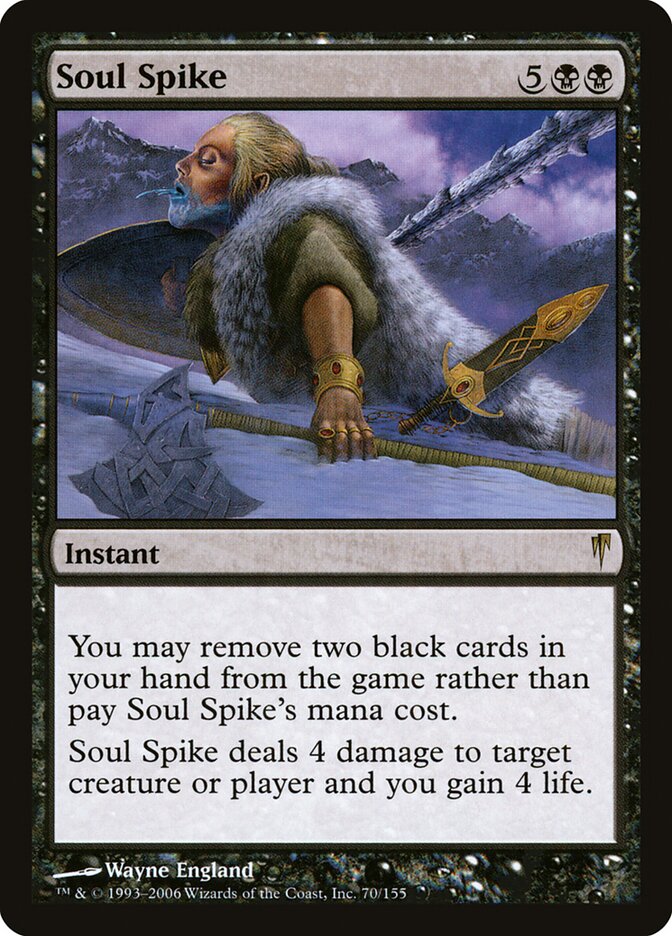 Soul Spike 70 - Coldsnap MTG card
