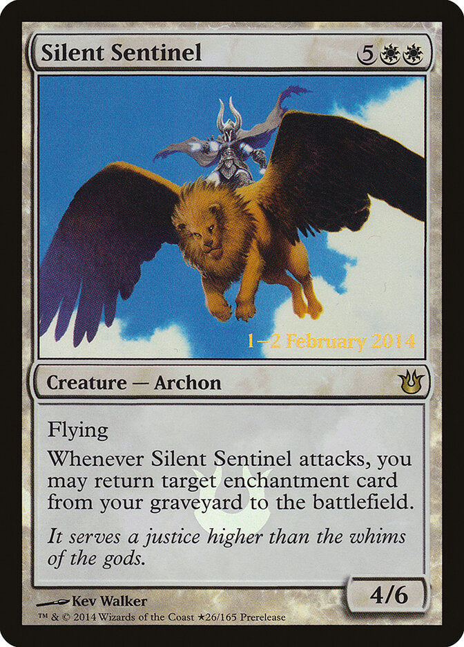 Silent Sentinel 26★ - Born of the Gods Promos MTG card