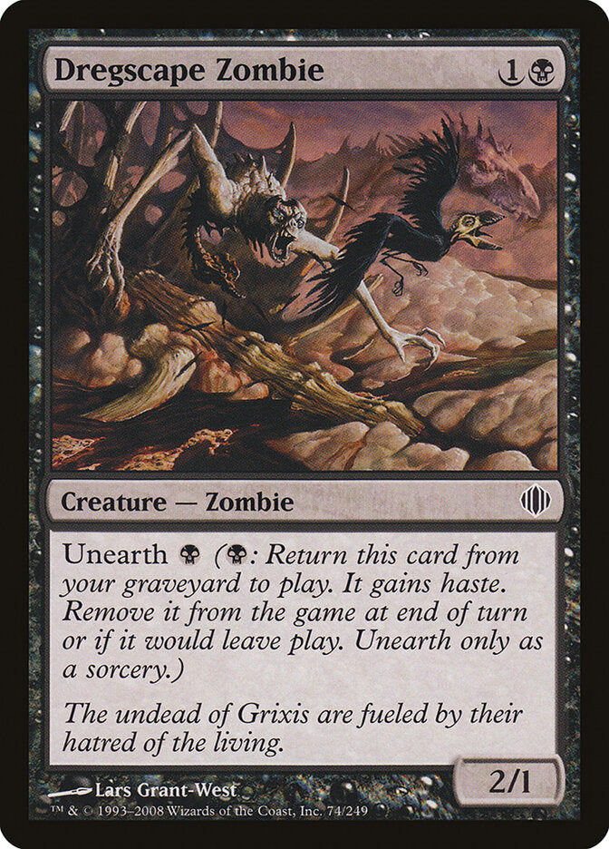 Dregscape Zombie 74 - Shards of Alara MTG card